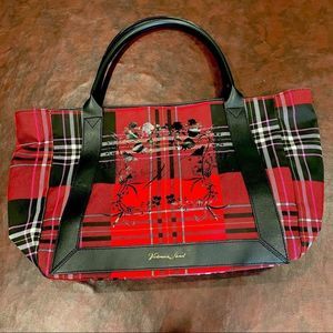 Victoria’s‎ Secret plaid tote